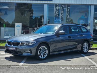 Voir le détail de l'offre de cette BMW Série 3 Touring 318dA MH 150ch Lounge de 2021 en vente à partir de 357.12 €  / mois