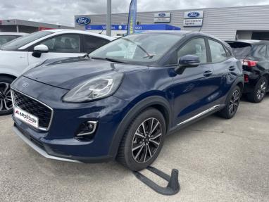 Voir le détail de l'offre de cette FORD Puma 1.0 EcoBoost 125 ch mHEV Titanium de 2020 en vente à partir de 195.4 €  / mois