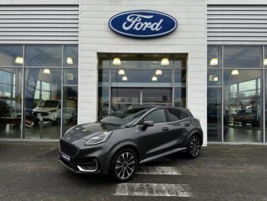 Voir le détail de l'offre de cette FORD Puma 1.0 EcoBoost 125ch S&S mHEV ST-Line Vignale Powershift de 2021 en vente à partir de 231.4 €  / mois