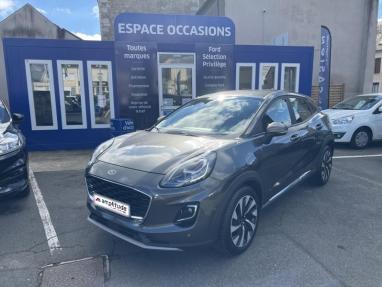 Voir le détail de l'offre de cette FORD Puma 1.0 Flexifuel 125ch S&S mHEV Titanium de 2024 en vente à partir de 241.82 €  / mois