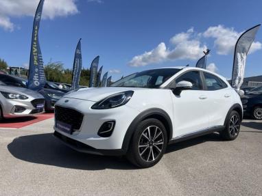 Voir le détail de l'offre de cette FORD Puma 1.0 EcoBoost 125ch mHEV Titanium 6cv de 2020 en vente à partir de 211.18 €  / mois