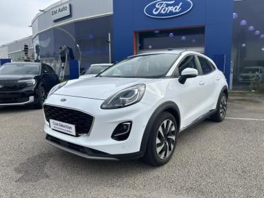 Voir le détail de l'offre de cette FORD Puma 1.0 Flexifuel 125ch S&S mHEV Titanium de 2023 en vente à partir de 21 999 € 