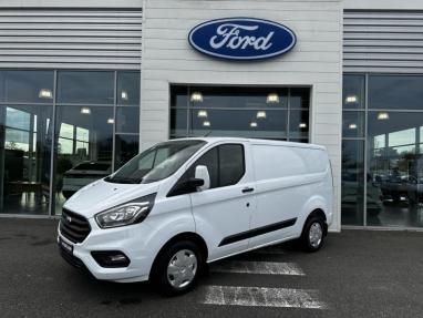 Voir le détail de l'offre de cette FORD Transit Custom Fg 300 L1H1 2.0 EcoBlue 130 Trend Business 7cv de 2023 en vente à partir de 327.84 €  / mois