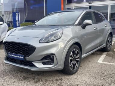 Voir le détail de l'offre de cette FORD Puma 1.0 EcoBoost 125ch S&S mHEV ST-Line Powershift de 2022 en vente à partir de 228.22 €  / mois