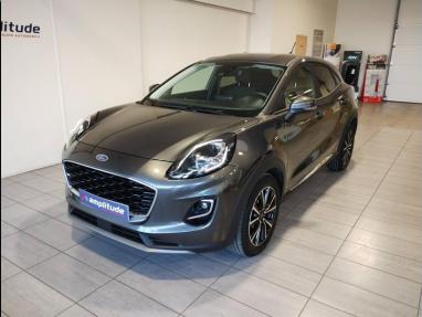Voir le détail de l'offre de cette FORD Puma 1.0 EcoBoost 125ch mHEV Titanium 6cv de 2021 en vente à partir de 201.75 €  / mois