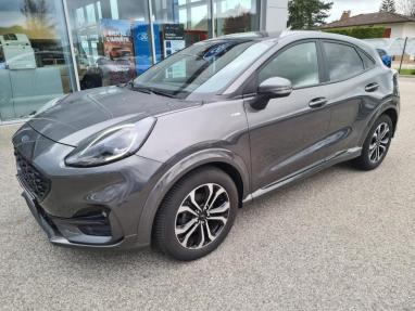 Voir le détail de l'offre de cette FORD Puma 1.0 Flexifuel 125ch S&S mHEV ST-Line Design 3 de 2021 en vente à partir de 279.74 €  / mois