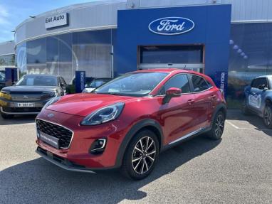 Voir le détail de l'offre de cette FORD Puma 1.0 EcoBoost 125ch mHEV Titanium 6cv de 2021 en vente à partir de 193.5 €  / mois