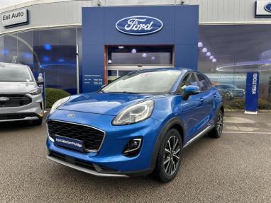 Voir le détail de l'offre de cette FORD Puma 1.0 EcoBoost 125ch mHEV Titanium 6cv de 2021 en vente à partir de 204.46 €  / mois