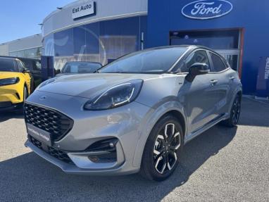 Voir le détail de l'offre de cette FORD Puma 1.0 Flexifuel 125ch S&S mHEV ST-Line X de 2024 en vente à partir de 256.88 €  / mois