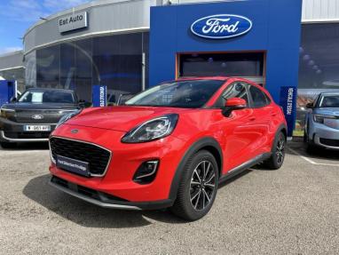Voir le détail de l'offre de cette FORD Puma 1.0 EcoBoost 125ch mHEV Titanium de 2021 en vente à partir de 200.48 €  / mois