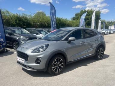 Voir le détail de l'offre de cette FORD Puma 1.0 EcoBoost 125ch S&S mHEV Titanium Design 2 Powershift de 2022 en vente à partir de 217.89 €  / mois