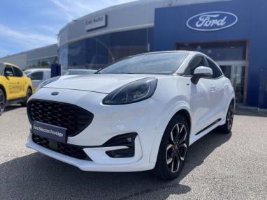 Voir le détail de l'offre de cette FORD Puma 1.0 EcoBoost 125ch mHEV ST-Line X DCT7 de 2021 en vente à partir de 224.59 €  / mois