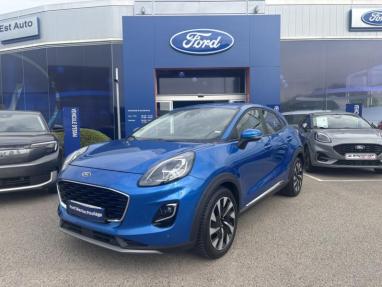 Voir le détail de l'offre de cette FORD Puma 1.0 Flexifuel 125ch S&S mHEV Titanium de 2024 en vente à partir de 223.61 €  / mois