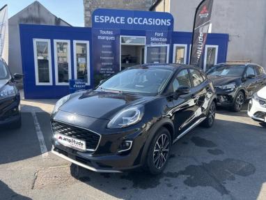 Voir le détail de l'offre de cette FORD Puma 1.0 Flexifuel 125ch S&S mHEV Titanium de 2024 en vente à partir de 236.12 €  / mois