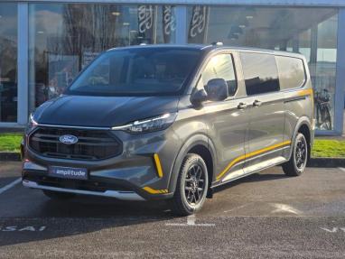 Voir le détail de l'offre de cette FORD Transit Custom Fg 320 L2H1 2.0 EcoBlue 150ch Cabine Approfondie Trail de 2025 en vente à partir de 476.35 €  / mois