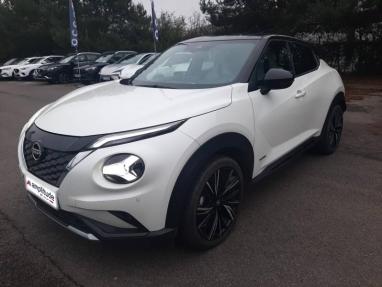 Voir le détail de l'offre de cette NISSAN Juke 1.6 Hybrid 143ch N-Design 2023.5 de 2023 en vente à partir de 286.27 €  / mois